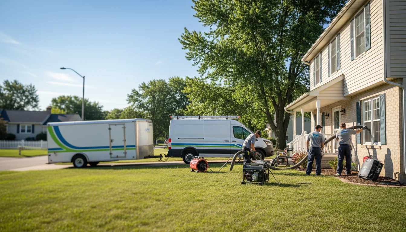 Flooded Basement Restoration And Cleanup With Repair in Nodaway, IA near me